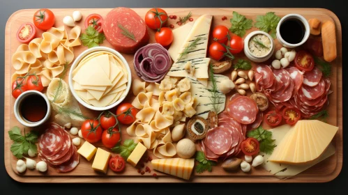 Delicious Italian Charcuterie Board