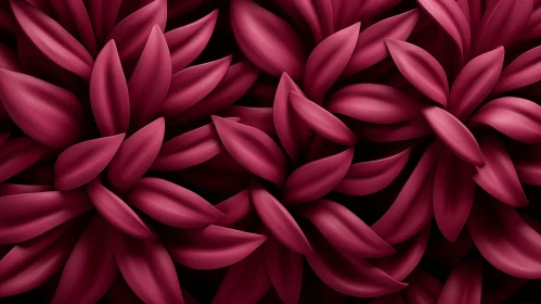 Pink Flower Close-Up in 3D Render