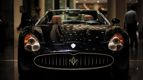 Luxury Maserati MC12 in Showroom