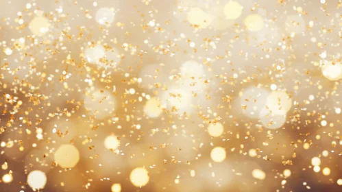 Golden Glitter Gradient Background