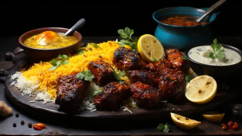 Savor the Flavors of India: Tandoori Chicken with Basmati Rice