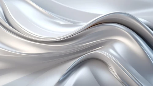 White Silk Cloth 3D Render - Textures for Design Projects