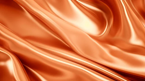 Copper Silk Fabric - Luxurious Texture for Backgrounds
