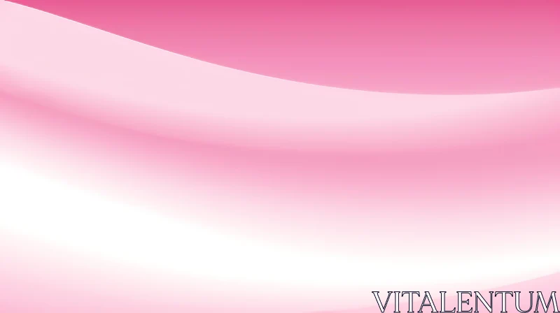 AI ART Pink Gradient Background with Soft Wavy Pattern