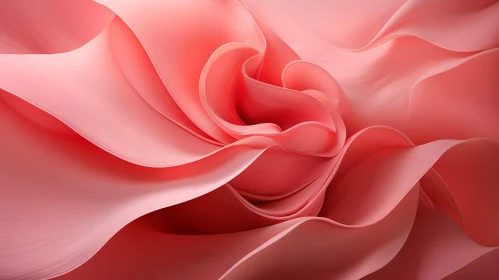 Elegant Pink Rose in Full Bloom