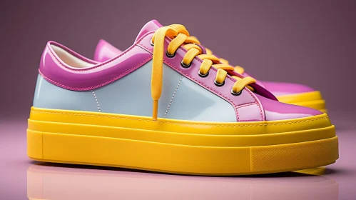 Colorful Bright Sneakers for Fashion Enthusiasts