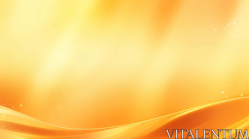 Orange Abstract Background with Soft Texture AI Image