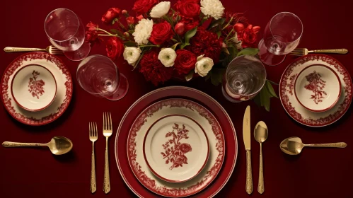 Elegant Table Setting for Special Occasion