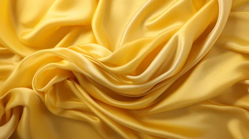 Luxurious Golden Silk Fabric - Elegant Texture for Special Occasions