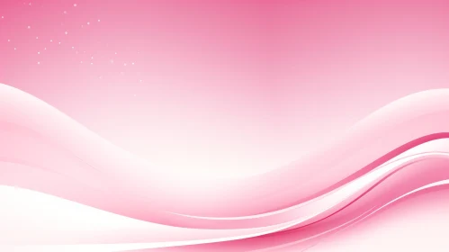 Pink Gradient Background with Wave Pattern