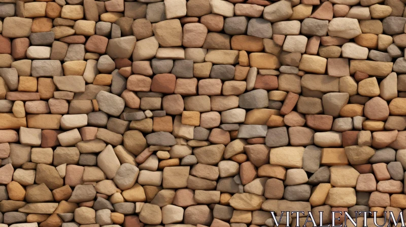 Stone Wall Texture - Seamless Pattern for Designs AI Image