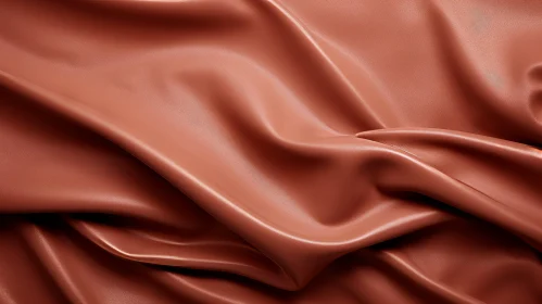 Brown Leather Close-Up Texture Background