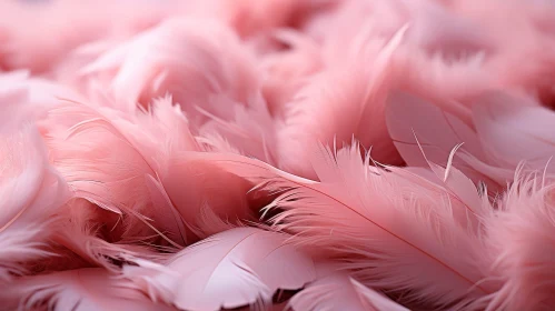 Soft Light Pink Feather Texture