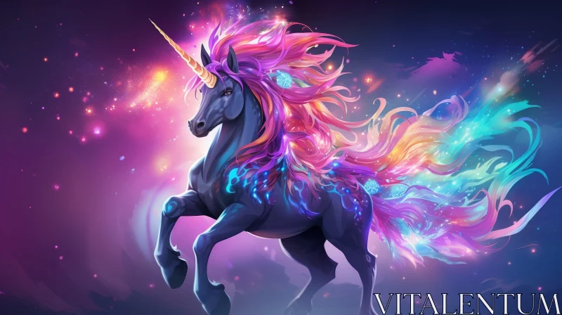 AI ART Enchanting Unicorn Fantasy Image