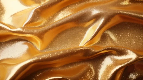 Luxurious Golden Fabric Texture