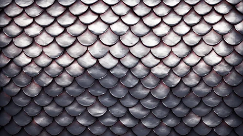 Silver Metallic Scales Texture for 3D Graphics