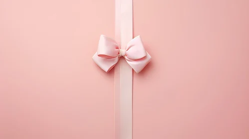 Pink Satin Bow Background