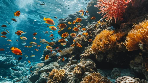 Exquisite Underwater Coral Reef Photography