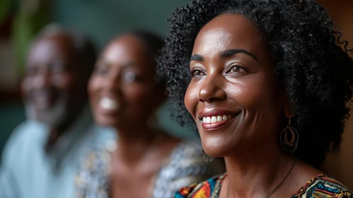 Joyful African-American Woman Portrait