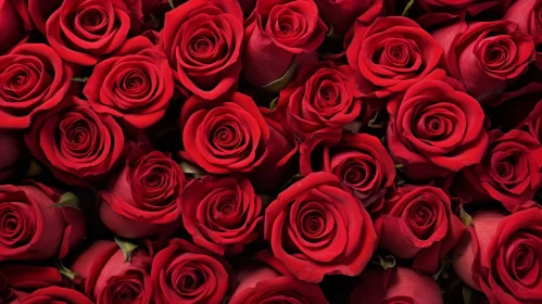 Red Roses Close-up | Dark Background | Floral Beauty