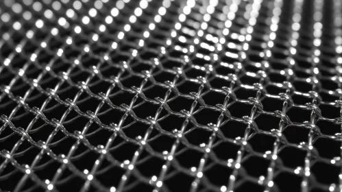 Silver Wire Mesh - Industrial and Decorative Applications