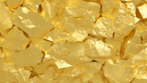 Glistening Gold Nuggets - Detailed Metallic Photography