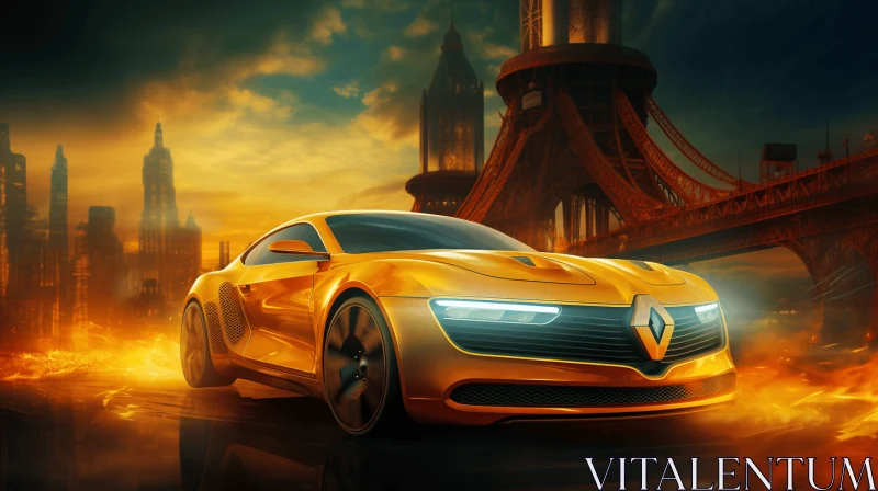 AI ART Renault C7 Concept Car - Screenshots & Wallpapers | Painterly Realism