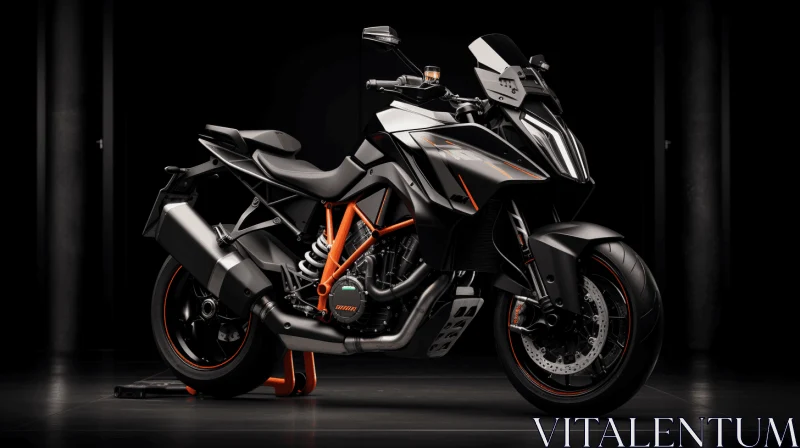 KTM T1300 Super Adventure STB Motorcycle | Realistic Forms | 4K Video AI Image