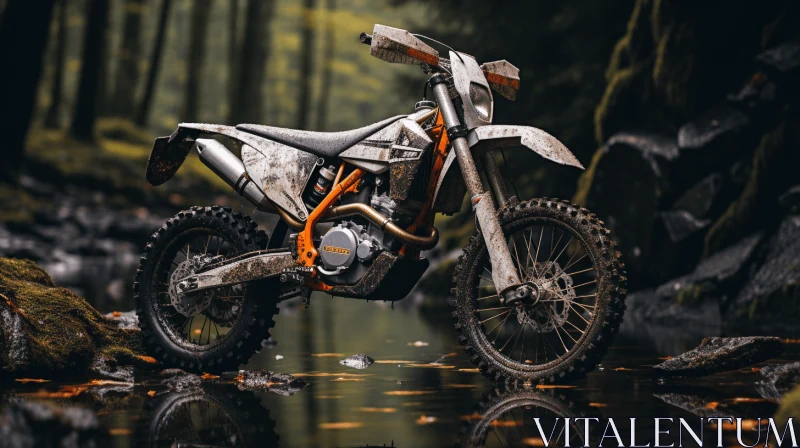 Mysterious Jungle Bike: A Captivating Image with Photo-realistic Techniques AI Image