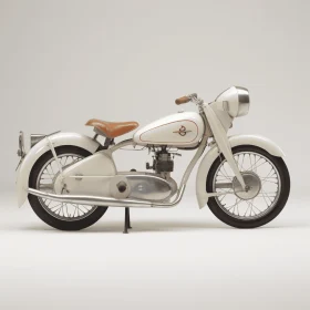 Vintage Motorbike Rendered in Cinema4d | Clean and Streamlined Design