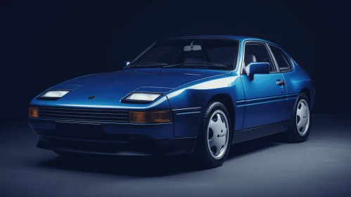 1980 Porsche 944 with Blue Interior | Vintage Aesthetics
