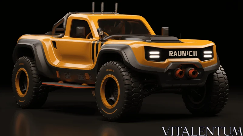 Realistic Off-Road Truck Concept | Detailed Renderings AI Image