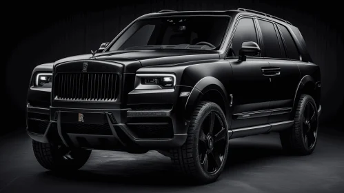 Black Rolls Royce SV6 - Industrial Reimagining