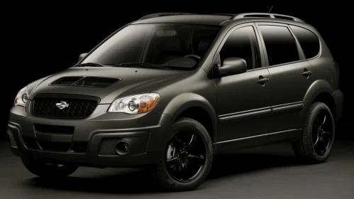 Black and Grey Subaru Wagon in Dark Colors | Distinctive and Bold