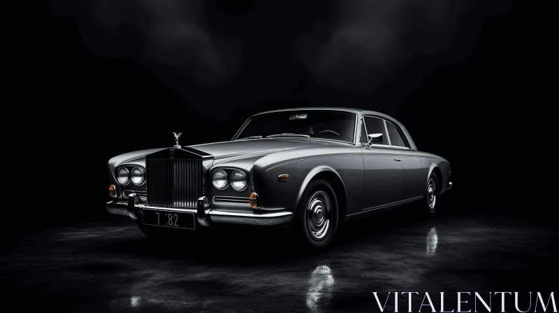 Rolls Royce Aristograph: A Retro Glamor Masterpiece AI Image