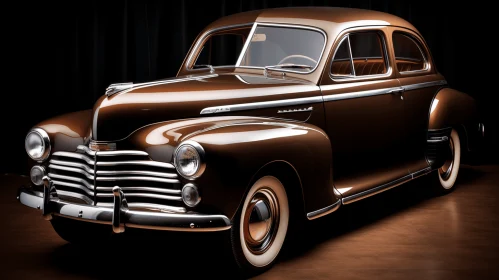 Vintage Car: Realistic and Hyper-Detailed Renderings