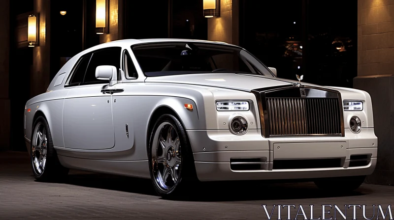 Rolls Royce Phantom Car: A Luxurious and Elegant Ride AI Image