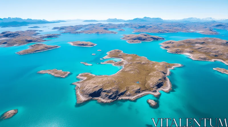 Aerial Landscape Art - Fusion of Norwegian And Australian Scenery AI Image