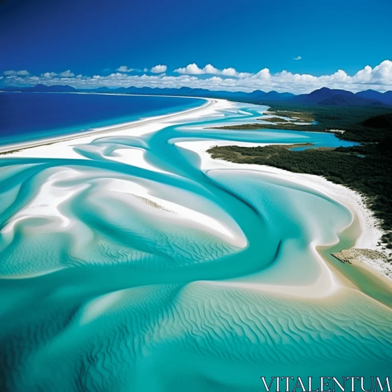 Whitehaven Beach on Whitsunday Island: A Spectacle of Nature's Art