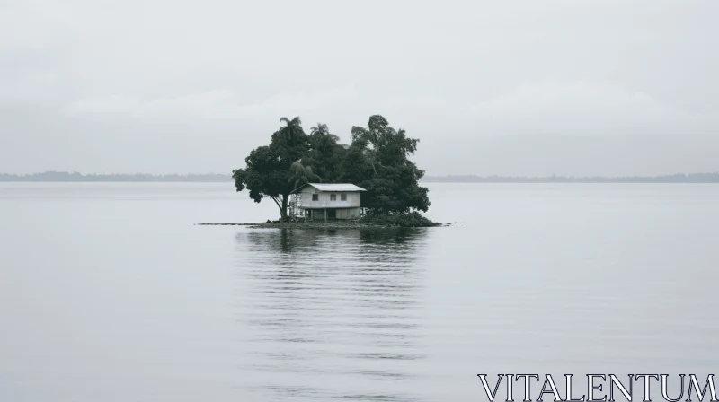 Isolated Island Photography with Afro-Colombian Themes AI Image