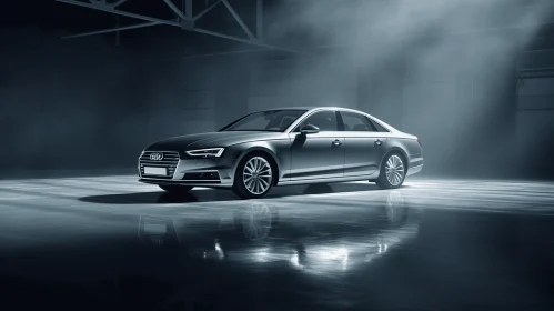 Dark and Elegant Audi S8 Saloon | Captivating Photorealistic Composition