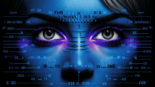 Digital Woman: Exploring Artificial Intelligence Concept