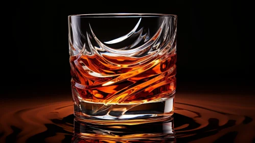 Whiskey Glass Photography: Elegance in Simplicity