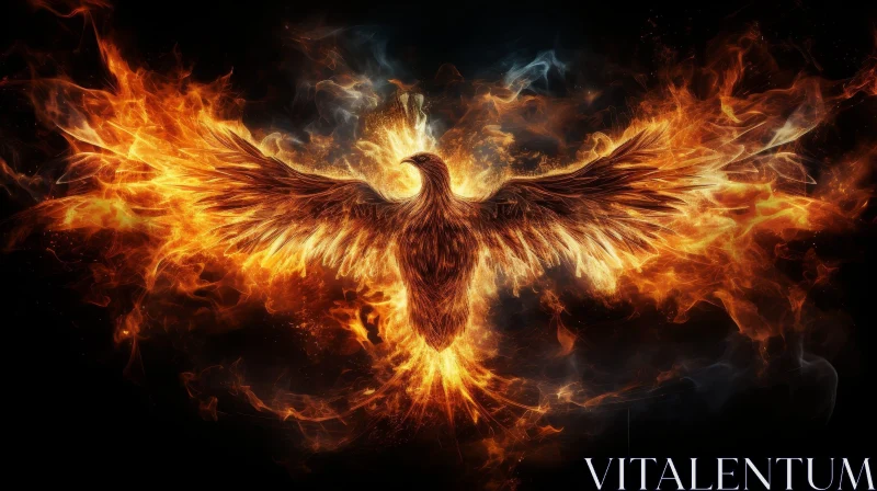 Phoenix Rising: Symbol of Hope and Renewal AI Image