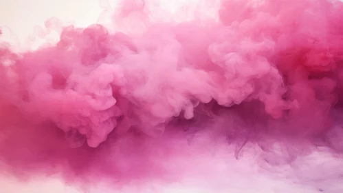 Colorful Pink and Purple Smoke Photography