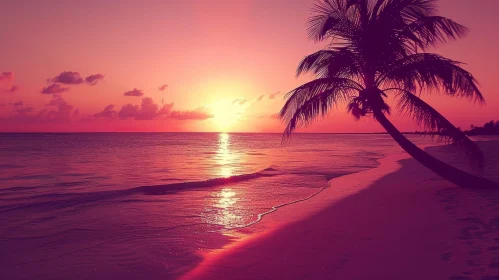 Serene Ocean Sunset - Beautiful Nature Scene