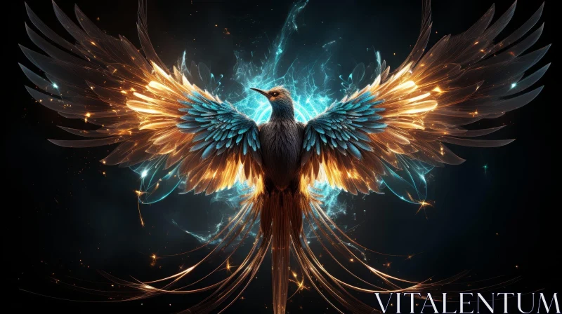 Majestic Phoenix Artwork AI Image