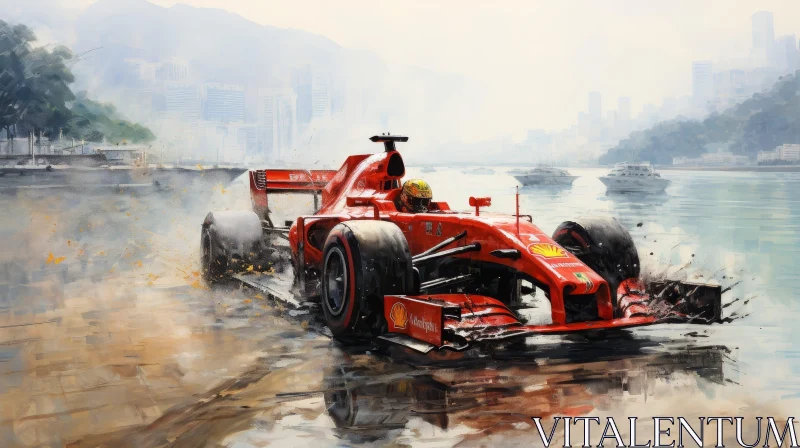 AI ART Formula 1 Racing Artwork: Speed and Excitement