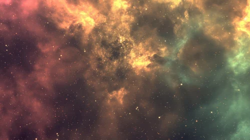 Enigmatic Nebula: A Captivating Space Art