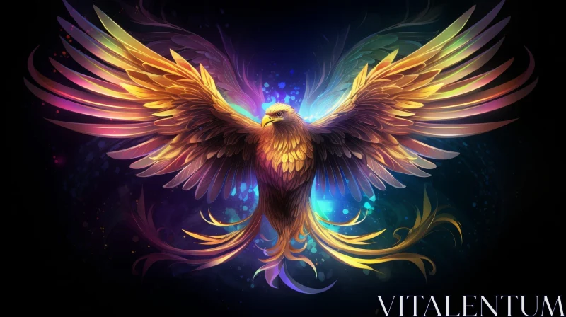 Majestic Phoenix - Symbol of Hope and Renewal AI Image